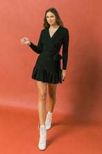 Load image into Gallery viewer, Black Knit Mini Dress
